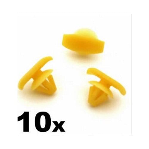 10x For Seat Leon (2011 on) Lower Rubber Door Seal Clips / Weatherstrip Trim Clips