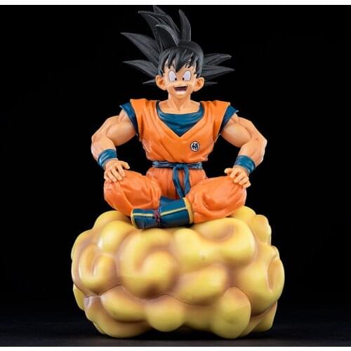 20cm Dragon Ball Goku Somersault Cloud Action Figure Dragon Ball Z Super Saiyan Goku Figura PVC Model Collectible