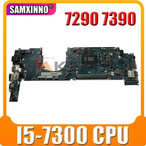 For Dell latitude 7290 7390 Laptop Motherboard I5-7300 0T64M2 T64M2 CN-0T64M2 DAZ20 LA-F312P 100% tested ok