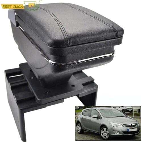 For Opel Vauxhall Holden Astra Corsa Mokka Tigra Zafira Tourer Center Centre Console Rotatable Armrest Car Arm Rest Storage Box