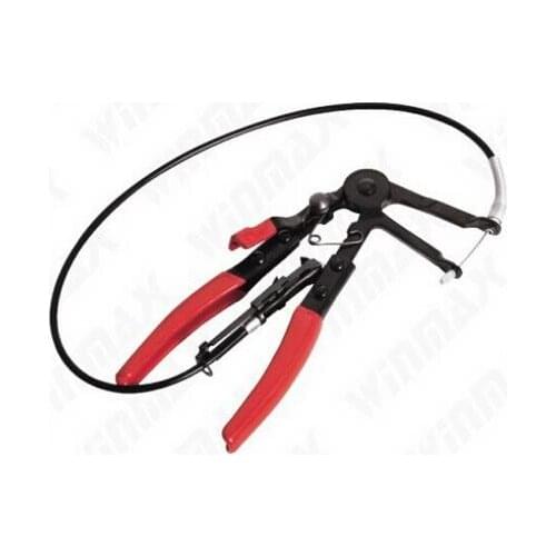18-54mm Flexible Wire 24" Long Reach Hose Clamp Plier Car Fuel Oil Water Pipe Repairing Tool