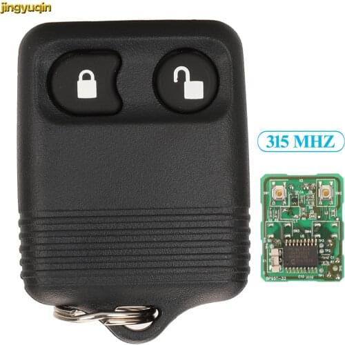 Jingyuqin 5pcs Remote Car Key Fob Control 315 MHZ For Ford Transit MK6 Connect Explorer Mercury 2000-2006 Original Factory 2BTNS