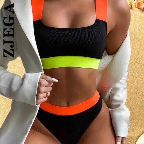 Womens Swimwear 2021 New Brazilian Bikini Set Push Up Sexy Bikini Two Piece Swimsuit Biquini Bathing Suit Female Swimming Suit