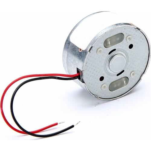 Micro Solar Power Motor 300 DC3V 4.5V 5V Miniature Permanent Magnet Small DC Motor for Scientific Hobby Toys DIY Accessories