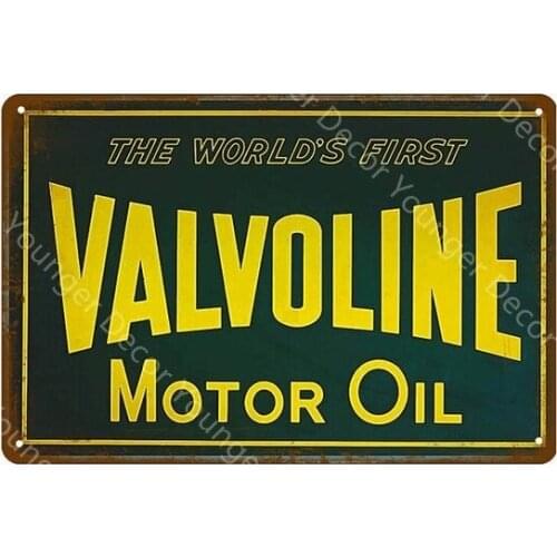 Motorcycles Car Motor Oil Metal Tin Signs Gulf Gas Oil Wall Poster Garage Decor Vintage Metal Painting YI-181
