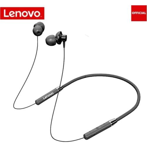 Lenovo HE05 Bluetooth 5.0 Earphones Wireless Headset Magnetic Neckband Earphone Waterproof Stereo Sports Headphones With Mic