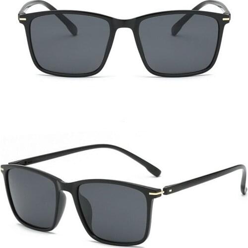 Women Vintage Polarized Sunglasses Square Frame Eyewear TR90 Driving Glasses for Men UV400 gafas de sol mujer