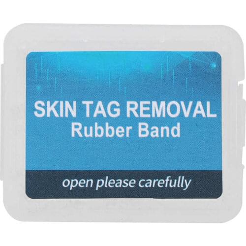 Foot File Pedicure Skin Tag Removal Rubber Bands Safe Micro Band Non Toxic Mole Wart Skin Care Tools Orthopedic Pedicure