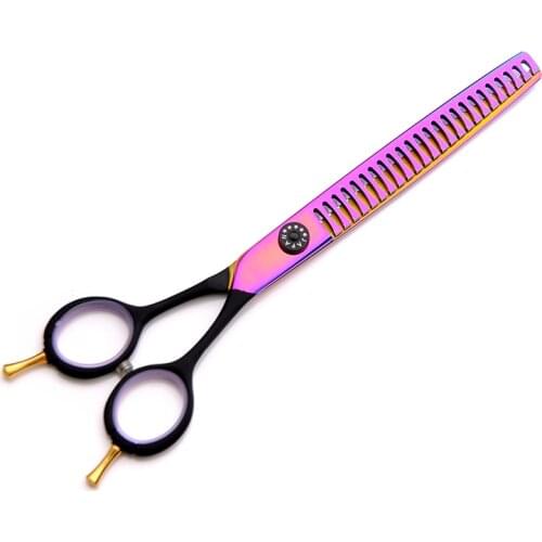 Professional 7.5 inch Pets Groomer Hair Scissors Dog Grooming Scissors Thinning Barber Shear Scissors for Dog Grooming
