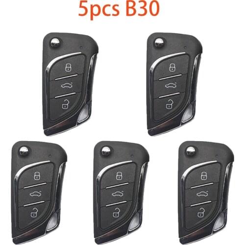 5PCS/LOT KEYDIY B30 for KD900+ URG200 KD-X2 MINI KD Key Programmer KEYDIY B Series 3 Button Car Key Remote Control