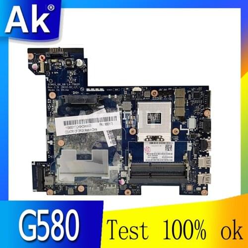 QIWG5_G6_G9 LA-7982P motherboard for Lenovo G580 notebook motherboard PGA989 HM76 DDR3 100% test work