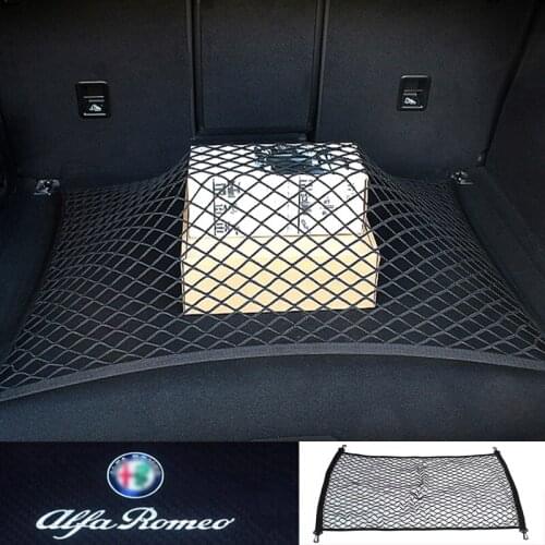 Suitable for Alfa Romeo Stelvio refitting trunk net pocket Stelvio refitting storage net luggage net