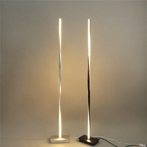 Modern Simple LED Floor Lamp Lighting Living Room Standing Lamp Bedroom Bedside Lamp Nordic LED Stand Lamp Indoor Decor Lighting