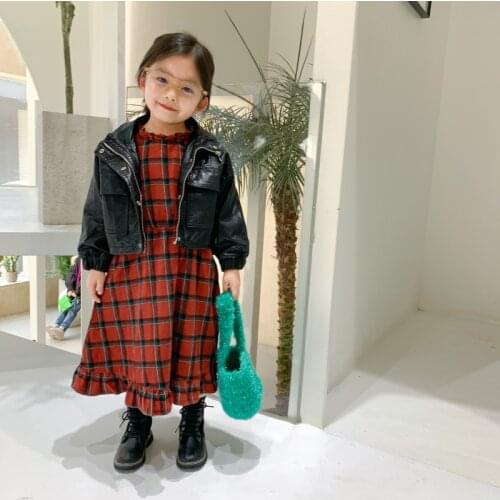 Кожаные куртки для девочек TaoziBaby China At AliExpress