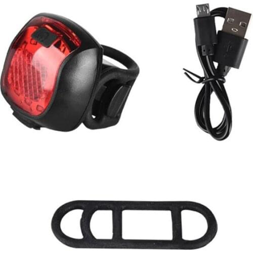Waterproof usb rechargeable bike light bicycle tail light