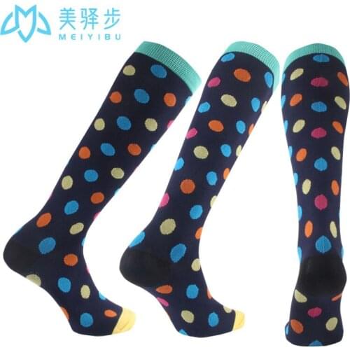 1 PAIR New Mens and Womens Long Tube Sports Pressure Socks Leggings Compression Socks Compression Stocking Wholesale