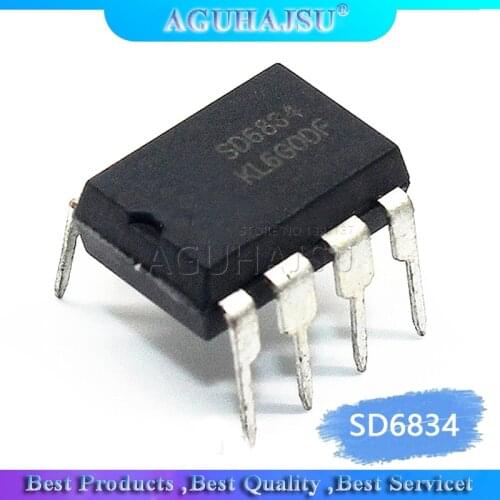 10pcs SD6834 DIP-8 SD6834 DIP new original