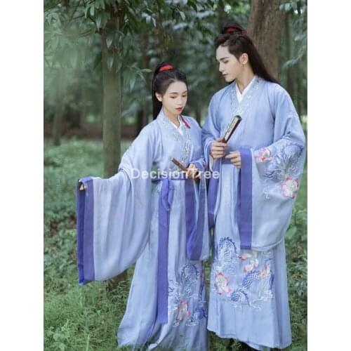 2021 hanfu men ancient chinese costume traditional tang dynasty clothes adults festival outfit male stage performance wear hanfu