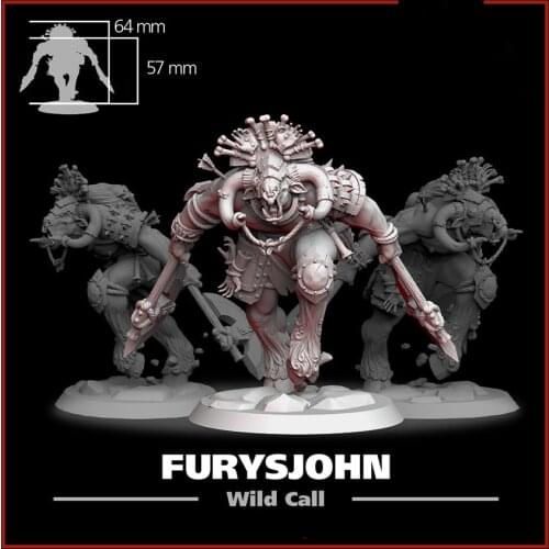 36mm Resin Figures Model kits warrior Unassambled Unpainted 350