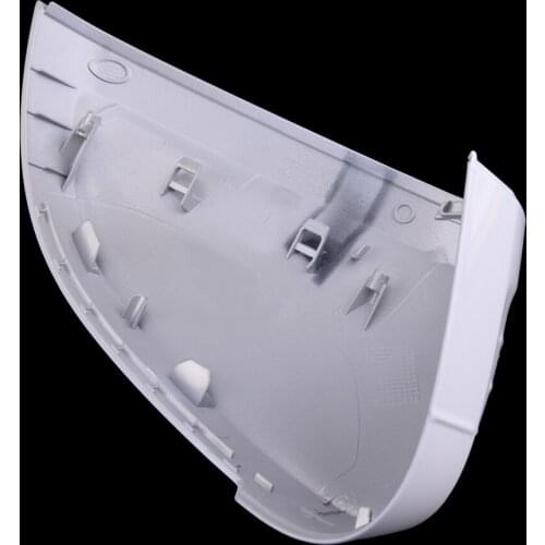 Car Left Door Side Rearview Wing Mirror Cover Cap Housing ABS White Fit For Audi A4 S4 B9 A5 S5 RS4 8W0 857 527