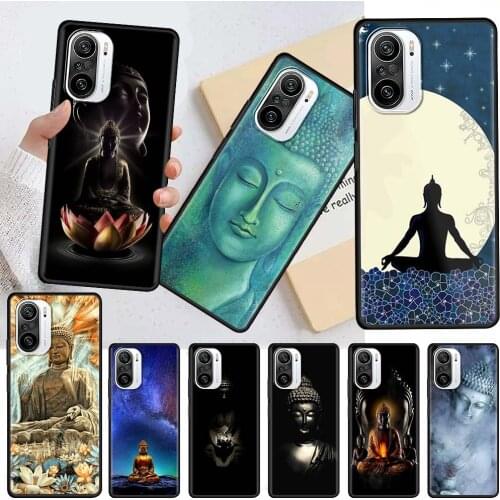 Buddha Funda Soft Case For Xiaomi Redmi Note 9S 9 8 9T 9C 7 8T 10 10s 9A K40 Pro Black TPU Phone Coque Capa