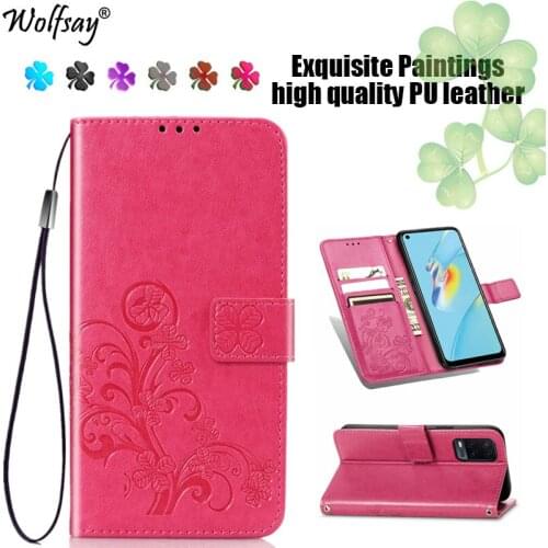 For Cover Oppo A54 Case Bumper Magnetic Filp Wallet Leather Case For Oppo A54 A 54 4G Cover For Oppo A54 4G Cover Book 6.51 inch