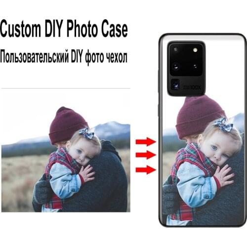 Custom Case for Samsung Galaxy A11 A21 A21S A31 A41 A51 A71 5G M11 M21 M31 M30S Xcover Pro DIY Personalize Photo Picture Cover