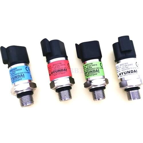 For HYUNDAI R130/150/220/225-7 Excavator Pressure Switch Hydraulic Pump High and Low Pressure Sensor Sensor Excavator Parts