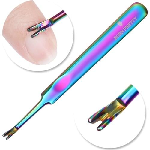 Cuticle Remover Dead Skin Pusher Surgical Grade Stainless Steel Manicure Tools Scraper Nail Cleaner Trimmer Pedicure Care Tool