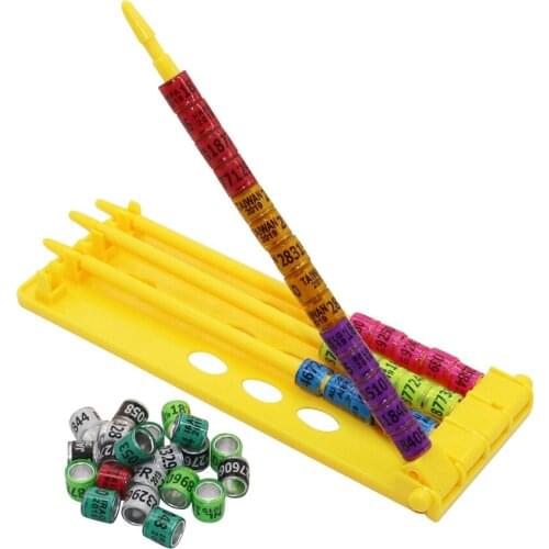 Pigeon Parrot Foot Ring Holder Training Articles Leg Ring Stand Band Racks Bird Accessories Pigeon Birds Parrot Rings Stand