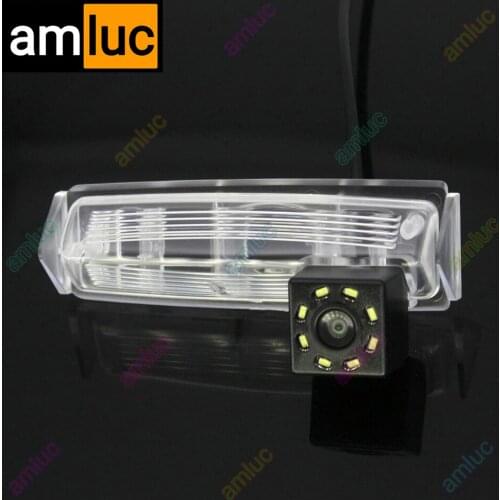 For Mitsubishi Grandis NA Pajero Sport 2008 2014 2015 2016 2017 Car Rear View Camera Bracket License Plate Lights Housing Mount