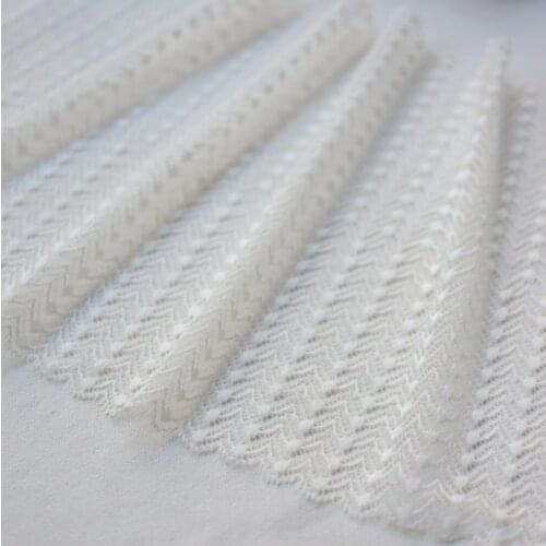 1 Meter Width 21cm Elastic Light Beige Embroidery Lace Fabric DIY Crafts Sewing Suppies For Underwear Lingerie Stretch Lace Trim
