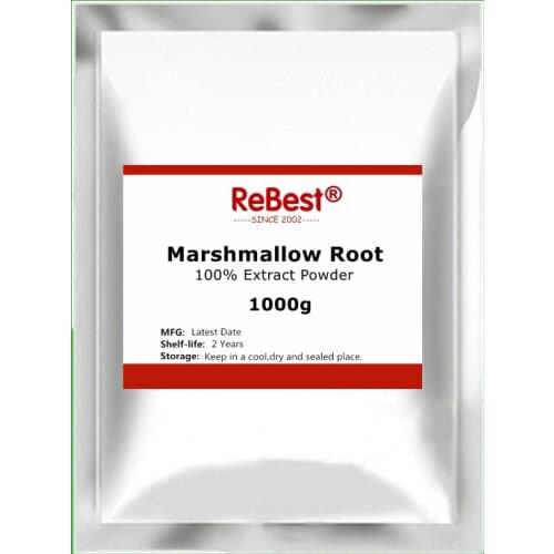 Best Super 100% Marshmallow Root Extract Powder,Supports Digestive Gastrointestinal Health,No Irradiated,No Contaminated,USDA