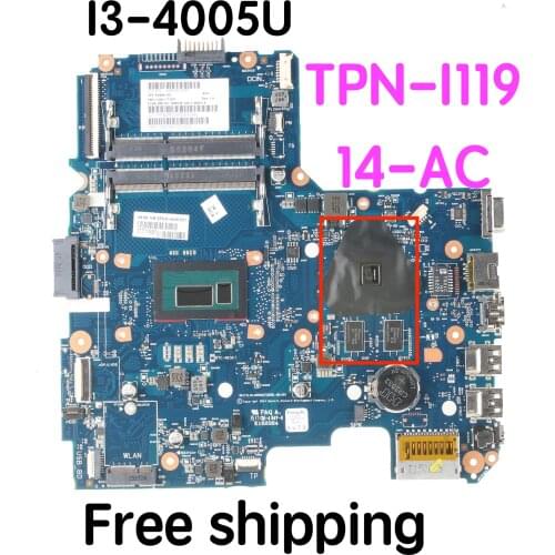 Suitable For HP TPN-I119 14-AC Laptop Motherboard 814045-501 814045-001 814045-601 6050A2730001 Mainboard 100% tested fully work