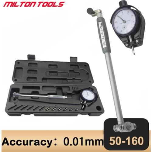 18-35mm 35-50mm 50-160mm/0.01mm Dial Bore Gauge Center Ring Dial Indicator Micrometer Gauges Measuring Tools