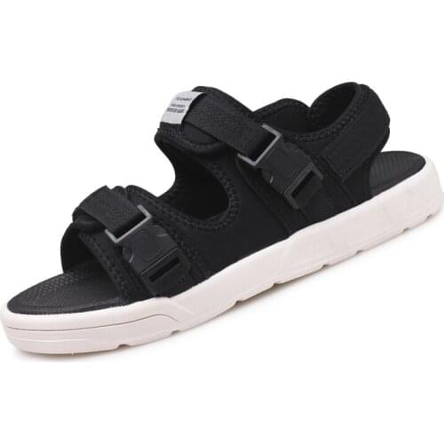 Slippers Mens 2018 New Summer Personality Outdoor Beach Sandals Mens Shoes Korean Fashion Trend Wear Sandals