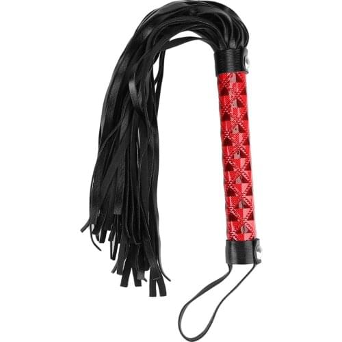 Slave Roleplay Sex Toys for Men Women Couples Flirt Sex Whip Braided Handle Spanking Paddle Tail Whip