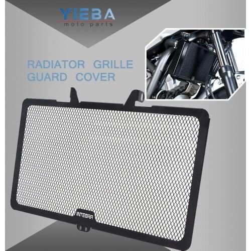 For Honda Integra 750 Integra750 All Years Iron materia Black Radiator Grille Guard Cover Radiator Motorcycle Accessories