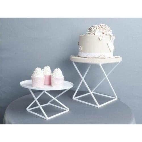 S M Geometric Rack for Wedding Cake Plates Holder Decoration Baby Shower Birthday Party Cupcake Dessert Tableware Cake Tools