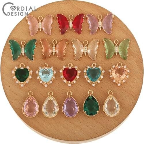 Cordial Design 6Pcs Choose/DIY Making/Jewelry Accessories/Multi Shape/Jewelry Findings & Components/Hand Made/Earrings Pendant