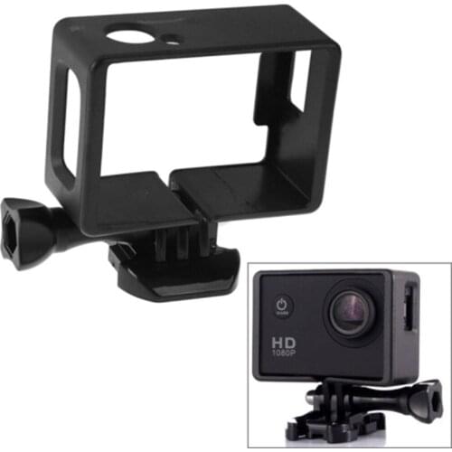 Standard Protective Camera Frame Mount Housing with Assorted Mounting Hardware for SJ4000/ SJ6000