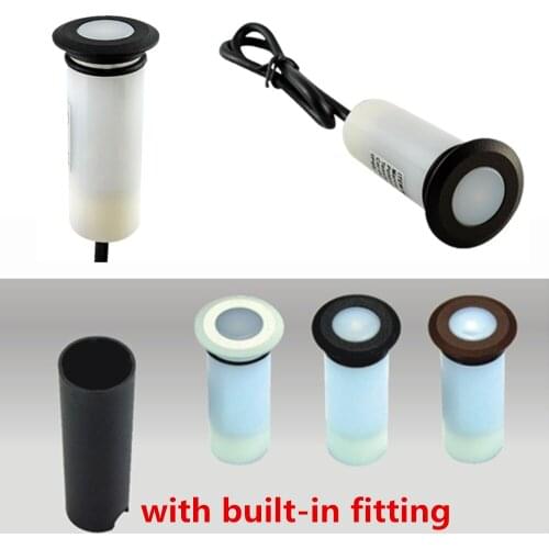 10pcs/Lots Aluminum+PC Outdoor LED Deck Light Led Landscape Lighting (CE&RoHs) Led Step Lighting Fixtures Garden Lamp