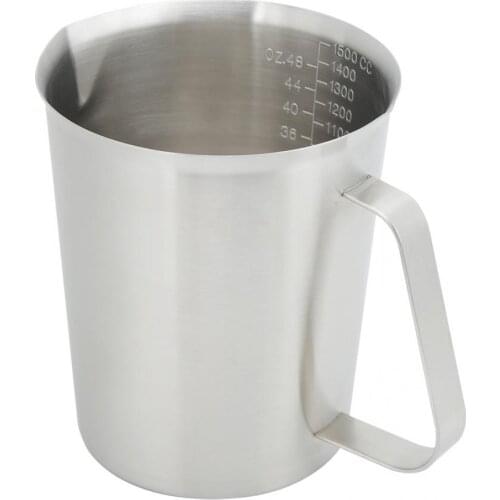 1500ml Stainless Steel Measuring Scale Cup Kitchen Cooking Baking Tool Measuring Cup
