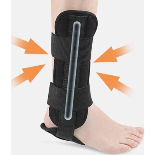 2Pcs Ankle Support Brace Foot Splint Guard Sprain Orthosis Fractures Ankle Strap Wrap For First Aid Plantar Fasciitis Heel Pain