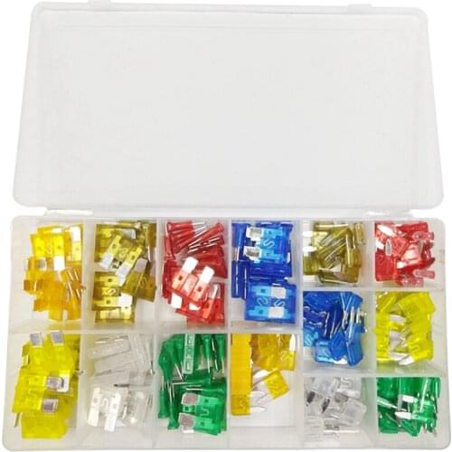 220PCS Auto Parts, Blade-Type Accessory Combination for Car Replacement, Multi-Function Accessory Kit with Carrying Case