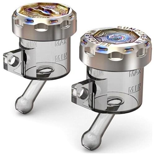 Artudatech UNIVERSAL FRONT BRAKE FLUID RESERVOIR MOTORCYCLE MOTORBIKE CYLINDER OIL TANK