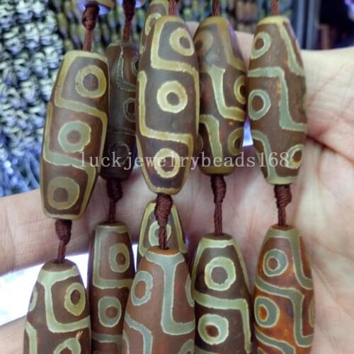 Free shipping 14x40mm Archaize Tianzhu Art Rice Women Men Spacers Beads Strand 8pcs FG7467