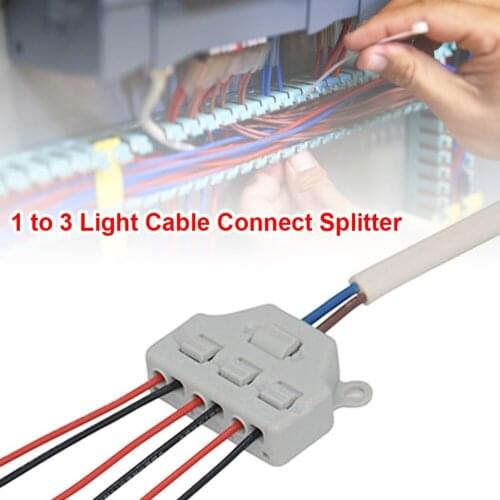 Power Supply Port Sharing Box Hub Light Cable Connector Link Splitter Distributor Home Electric Adapter Controller Accessory