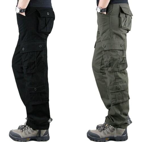 Multi-Pockets Military Tactical Pants Men Top Quality Breathable Comfortable Cargo Trousers Outdoor Hiking Climbing Sweatpants