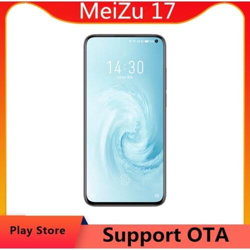 DHL Fast Delivery Meizu 17 5G Cell Phone 6.6" 2340x1080 90hz 64.0MP 30W Mcharge Screen Fingerprint Snapdragon 865 Octa Core OTA